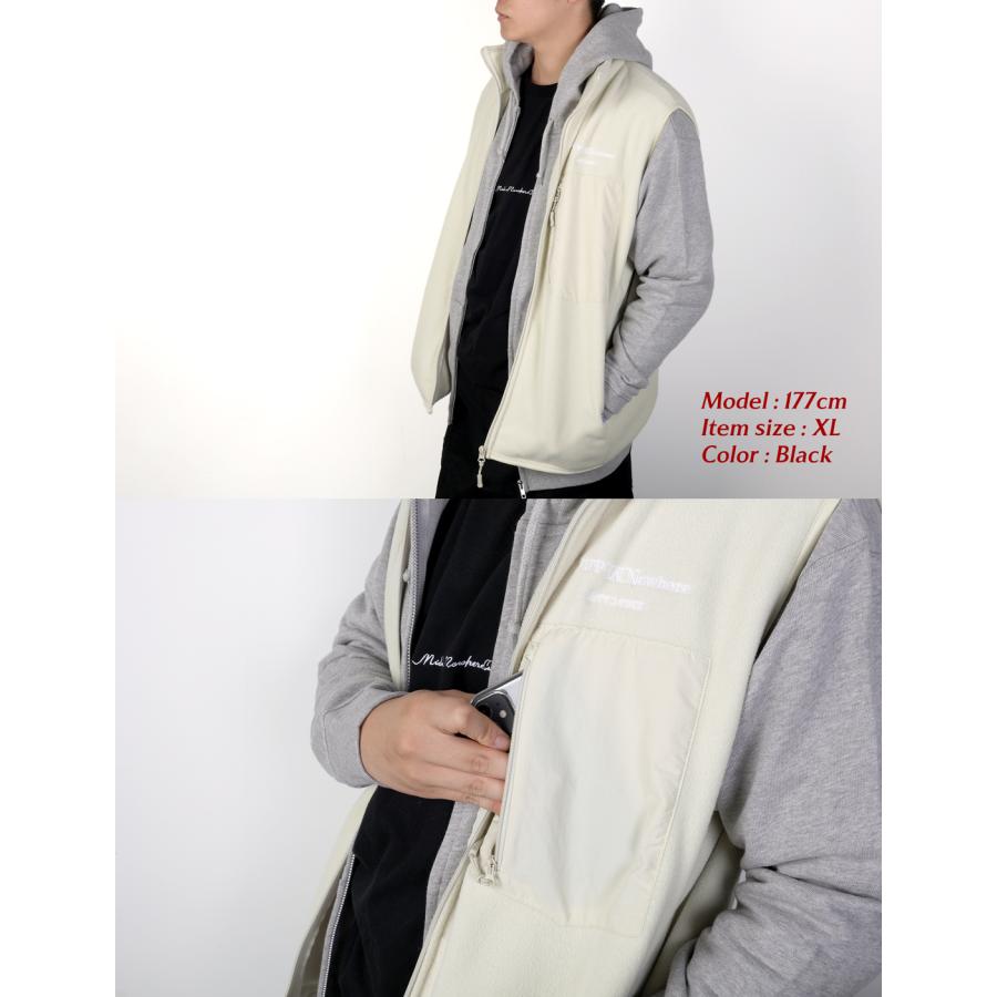 フリース ベスト メンズ レディース 部屋着 春 秋 冬 スポーツ 防寒