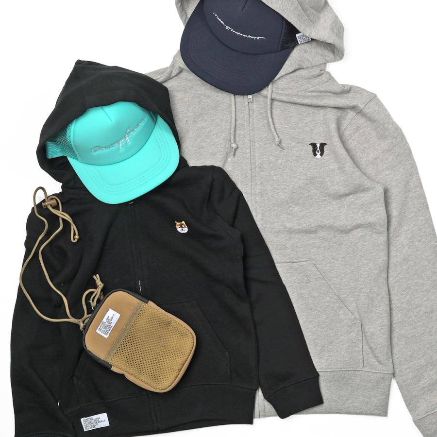 パーカー メンズ レディース CAMPFREE ペット 犬 柴犬 ダックス