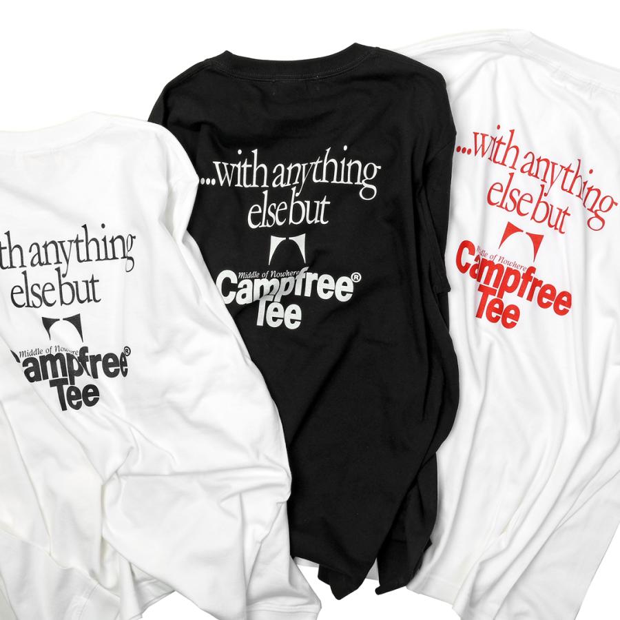 メンズtシャツ ロンT Tシャツ メンズ レディース ティシャツ 長袖tシャツ ロンティー ロングtシャツ コットン 綿 白 黒 ブランド CAMPFREE 10771 |  | 11