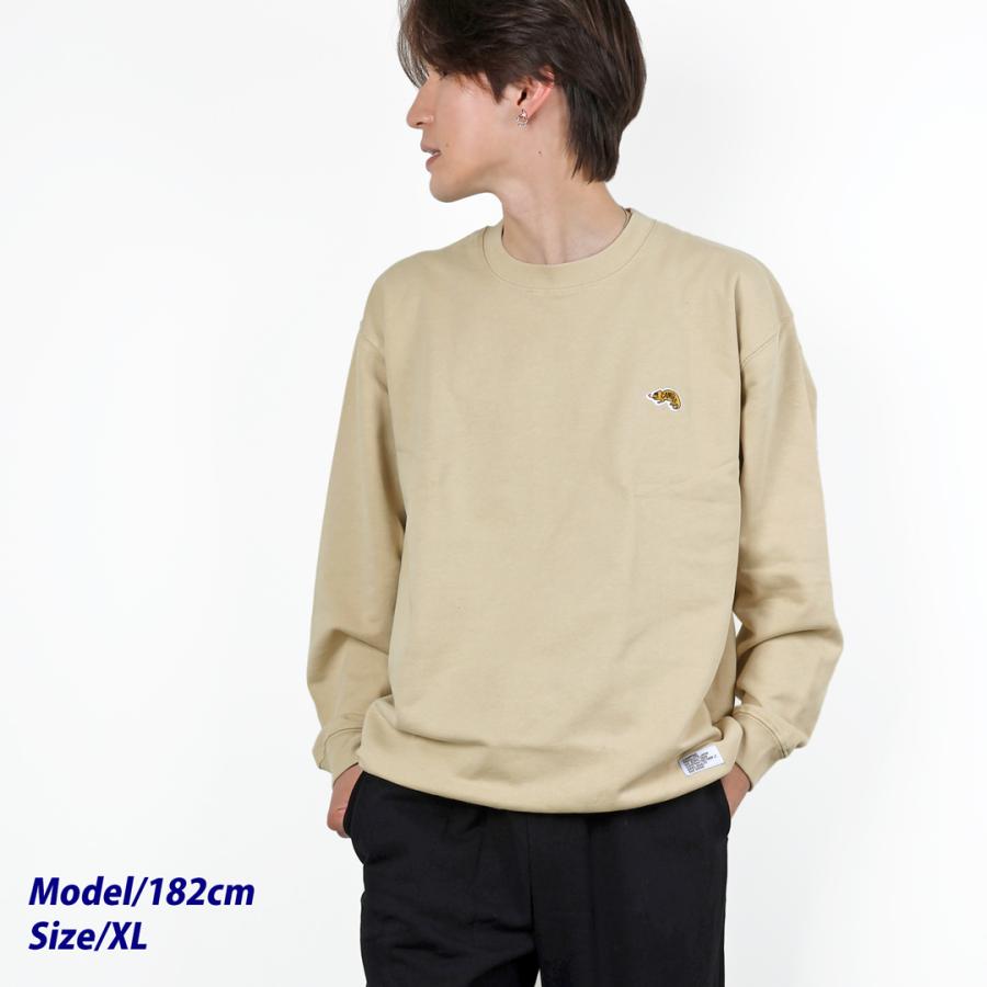 CAMPFREE スウェットトレーナー メンズ トレーナー カメレオン 10oz 裏