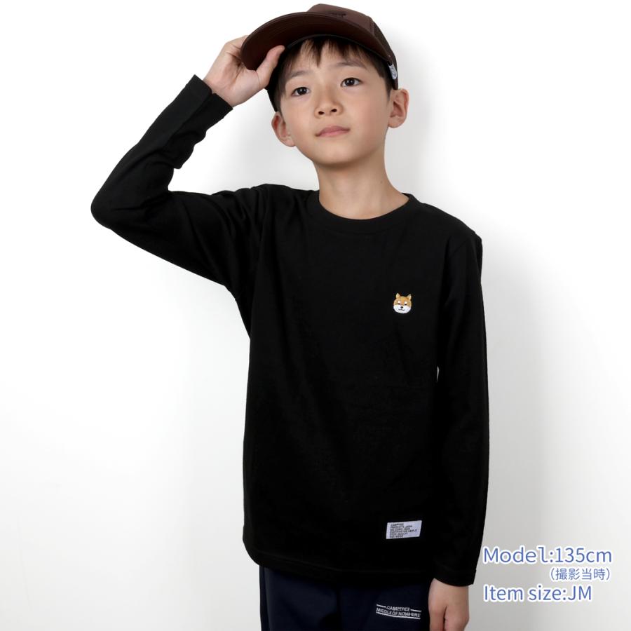 犬 服 ジュニア 子供 ロンT CAMPFREE ロングtシャツ キッズ ブランド 