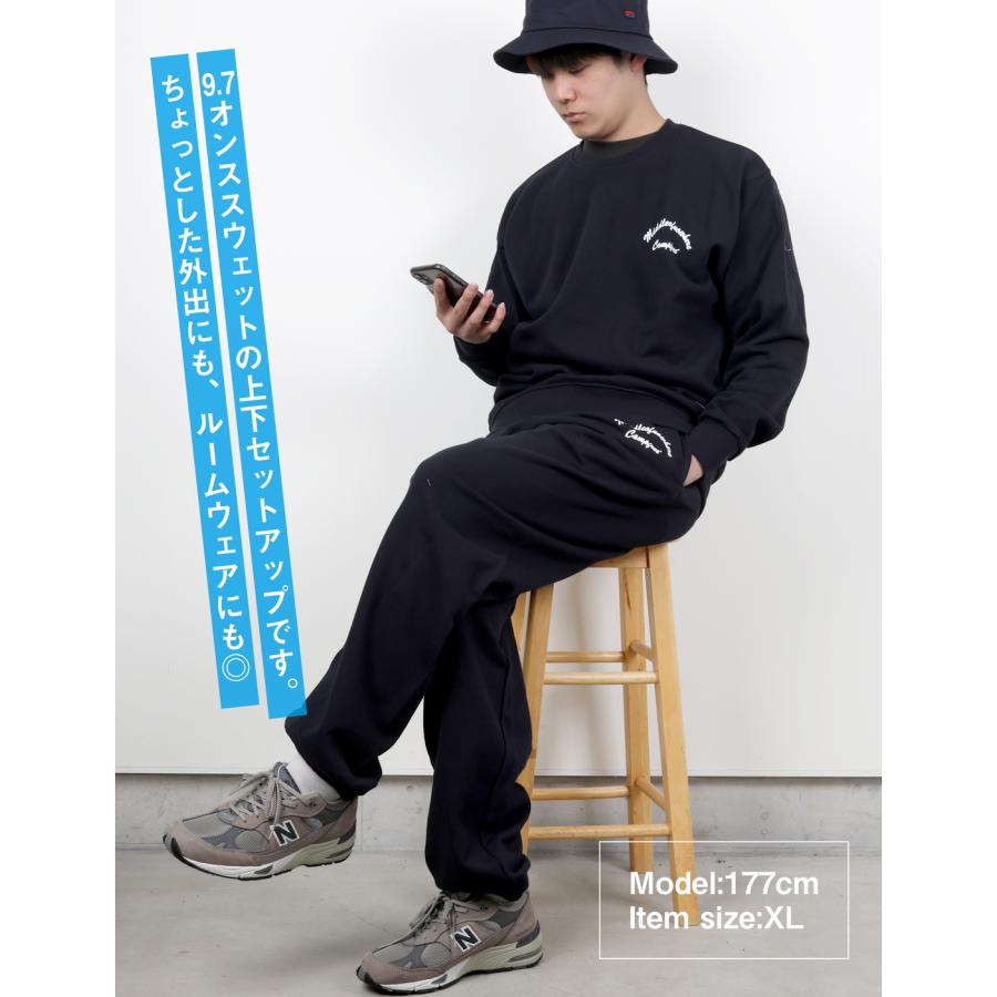 CAMPFREE キャンプフリー スウェットトレーナー メンズ 上下