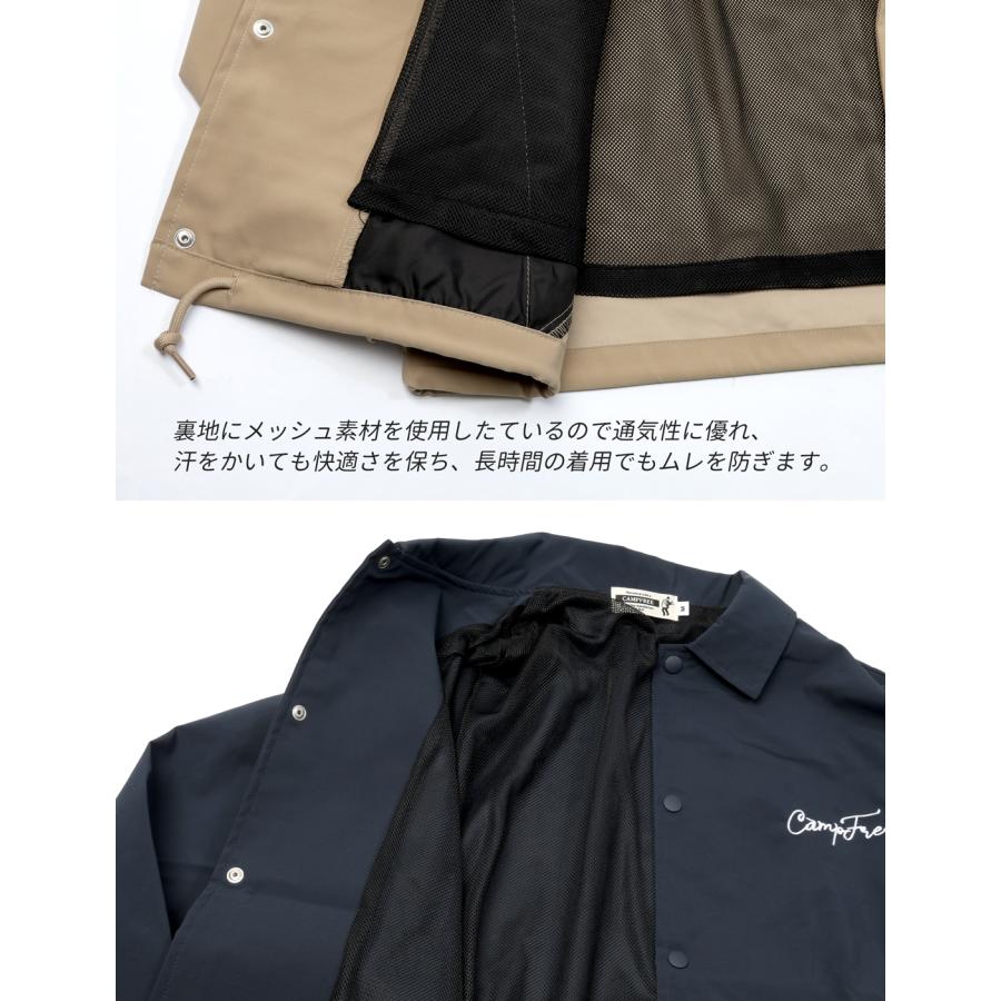 コーチジャケット メンズ ワンポイント アメカジ ストリート コットン