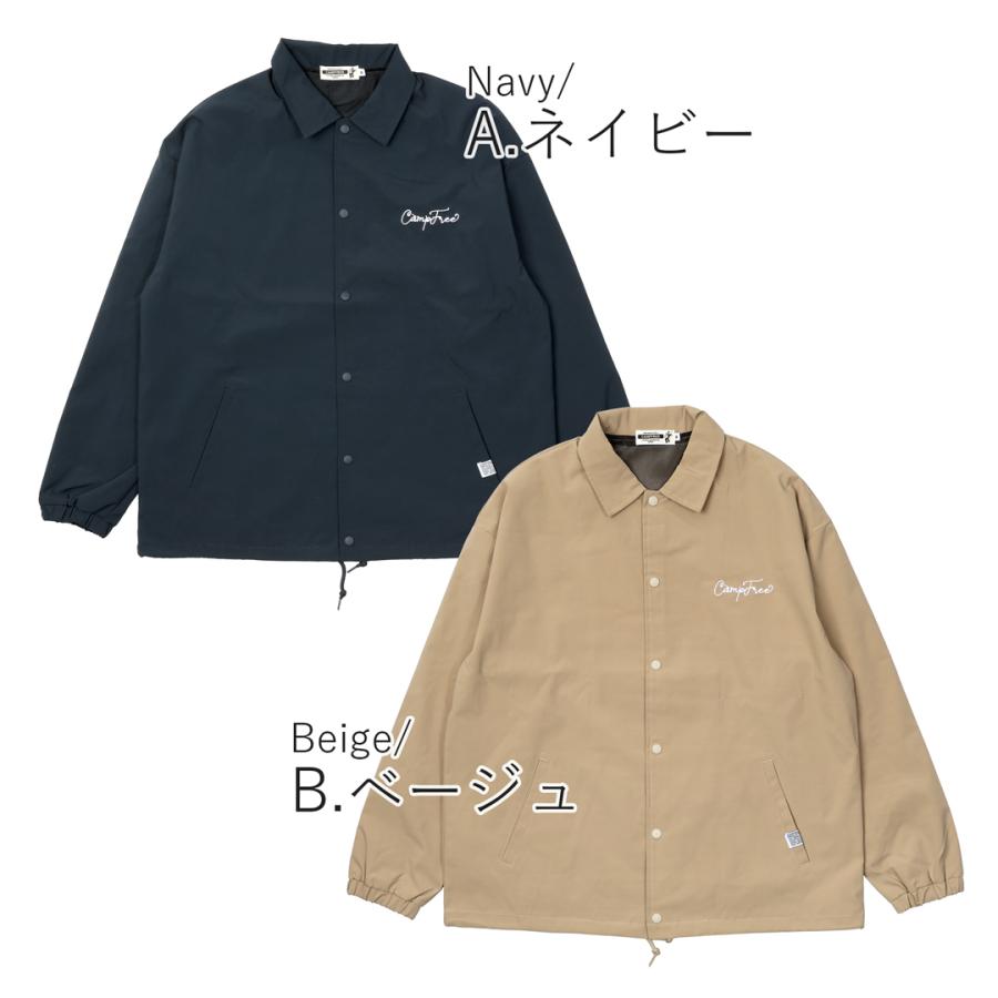 コーチジャケット メンズ ワンポイント アメカジ ストリート コットン