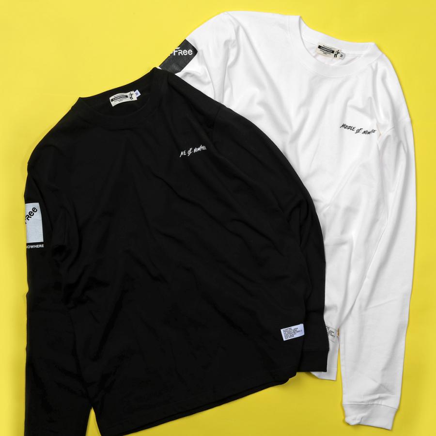 メンズ ロンt Tシャツ ロンティー CAMPFREE ロングtシャツ メンズt
