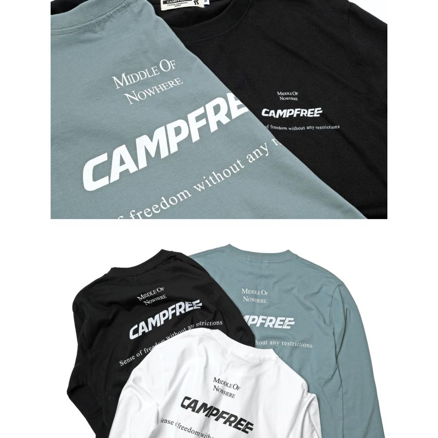 ロンt Tシャツ ロンティ メンズ ロンティー CAMPFREE ロングtシャツ