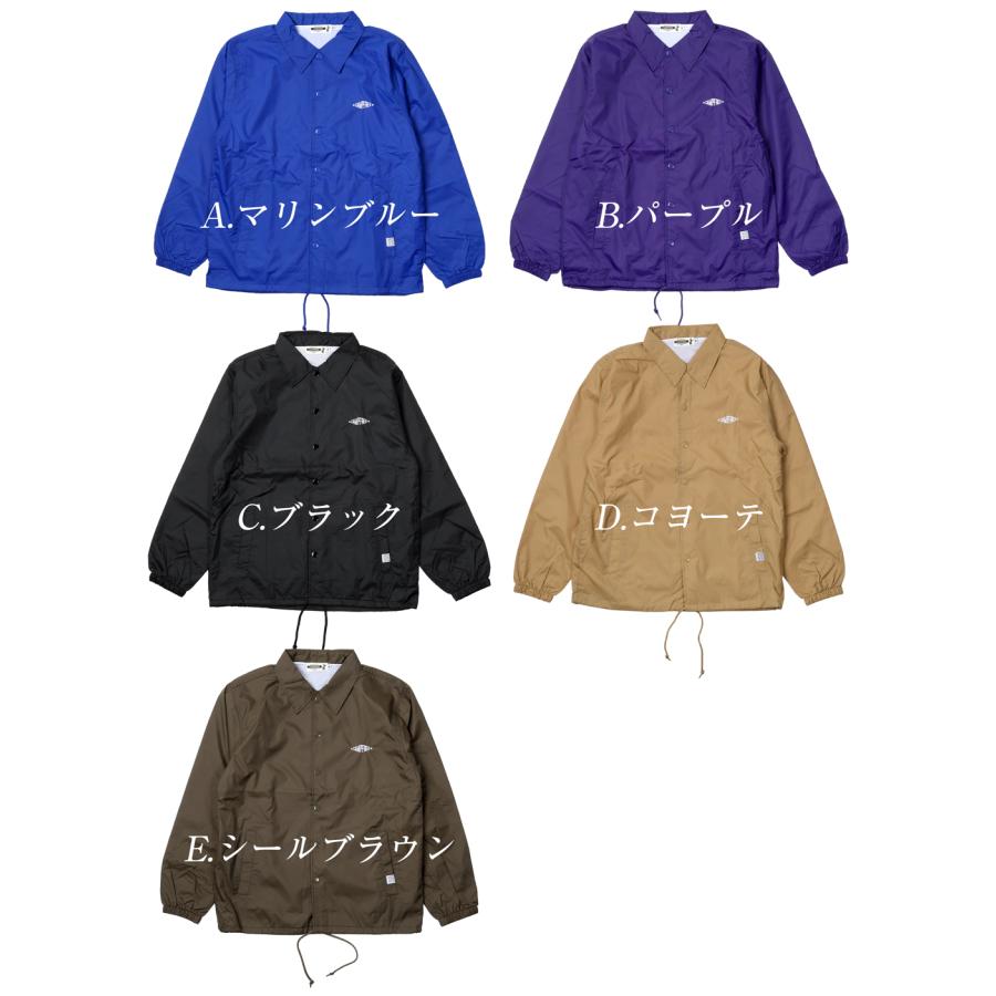 CAMPFREE コーチジャケット ナイロンジャケット メンズ ワンポイント