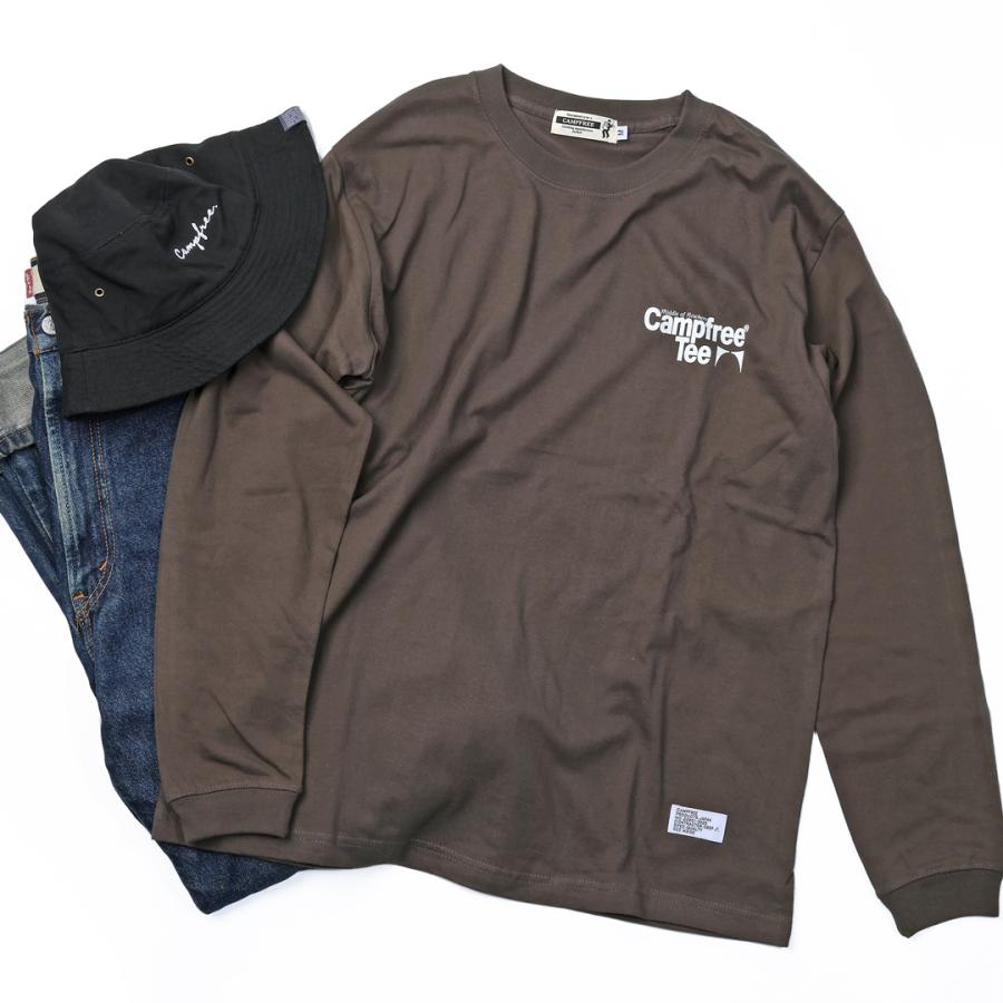 CAMPFREE ティシャツ Tシャツ メンズ レディース ロンt ロンティー