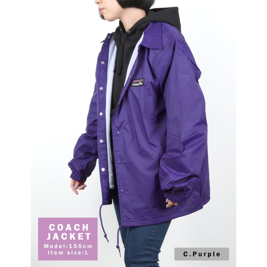 CAMPFREE コーチジャケット メンズ ジャケット ナイロンジャケット