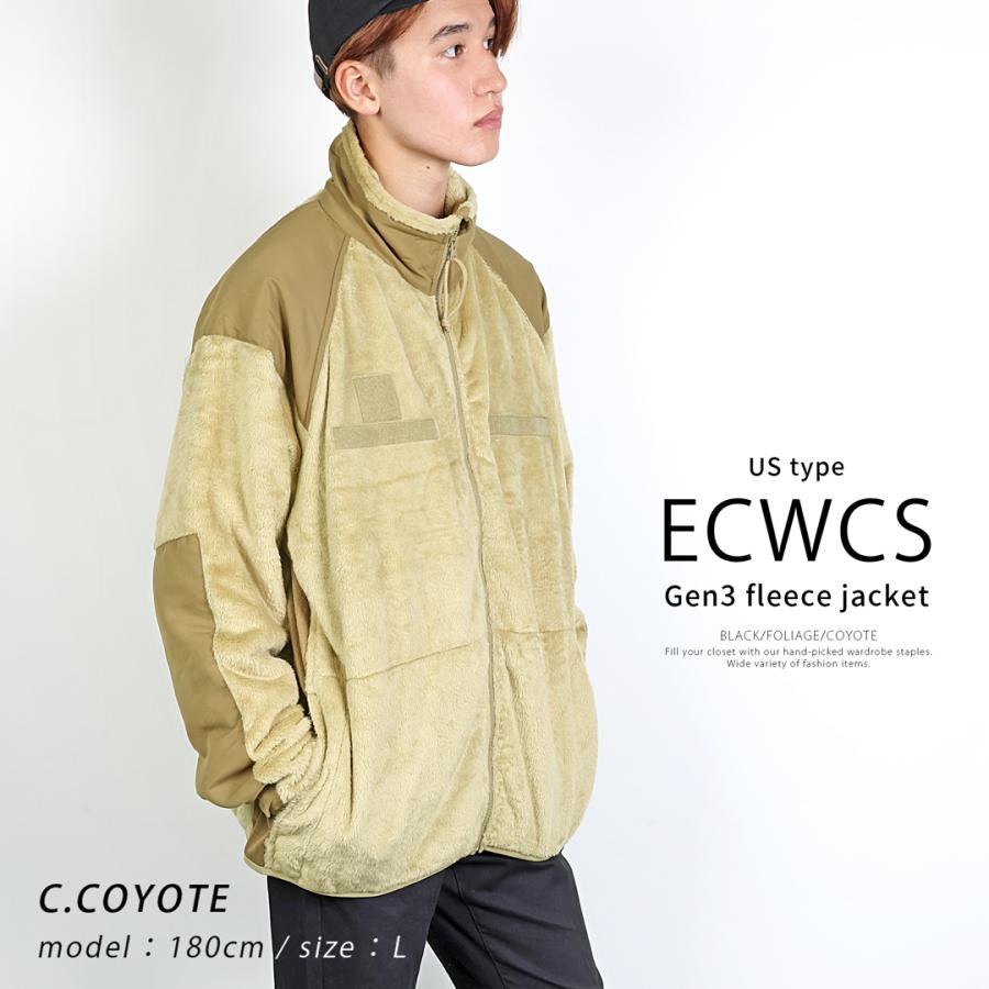 YMCLKY フリース ジャケット メンズ ECWCS USタイプ Gen3 level3 YMCLKY フリース ジャケット メンズ ECWCS USタイプ Gen3 level3