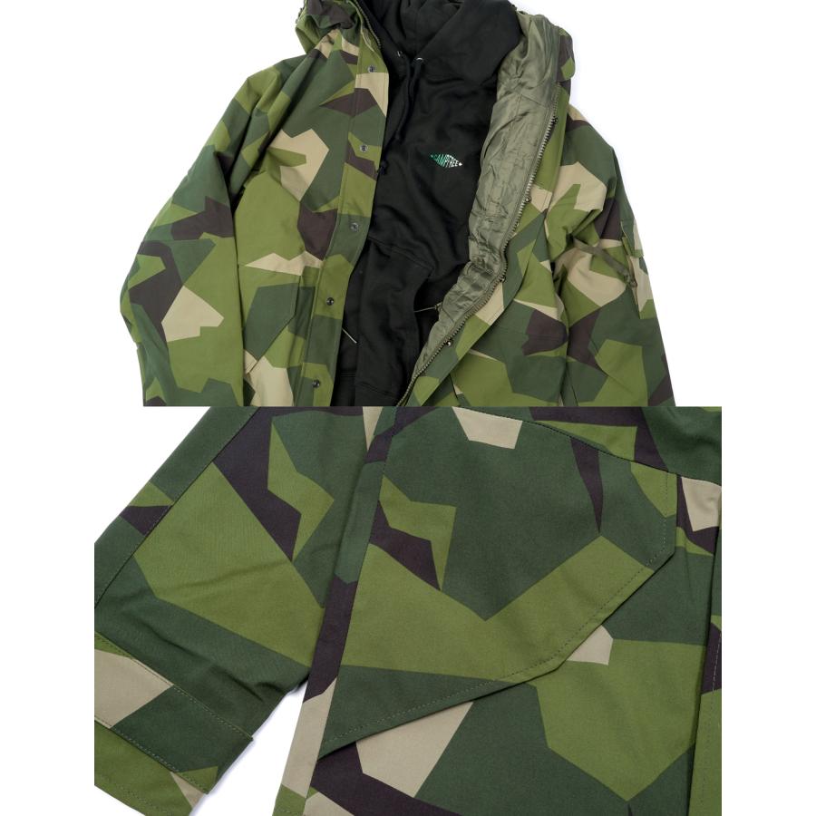 マウンテンパーカー ナイロン ECWCS タイプ ブラック ACU タン ウッド