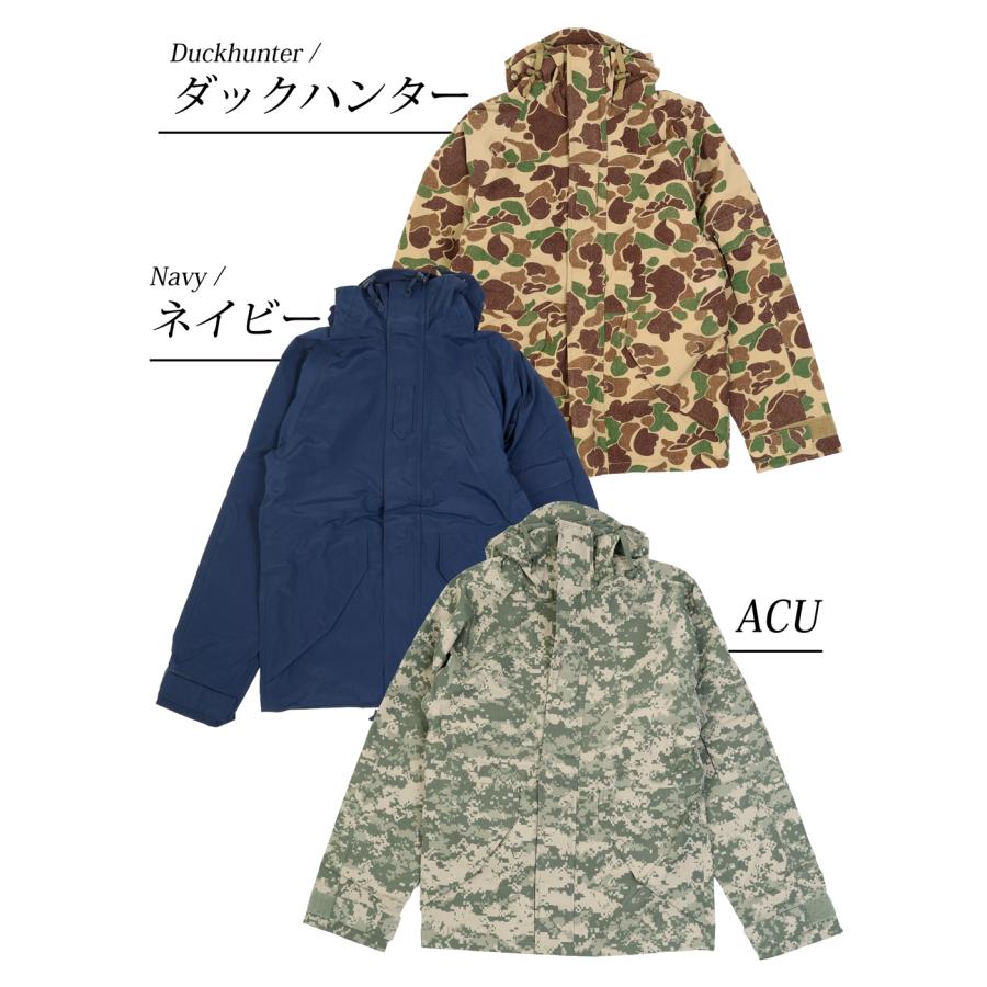 マウンテンパーカー ナイロン ECWCS タイプ ブラック ACU タン ウッド