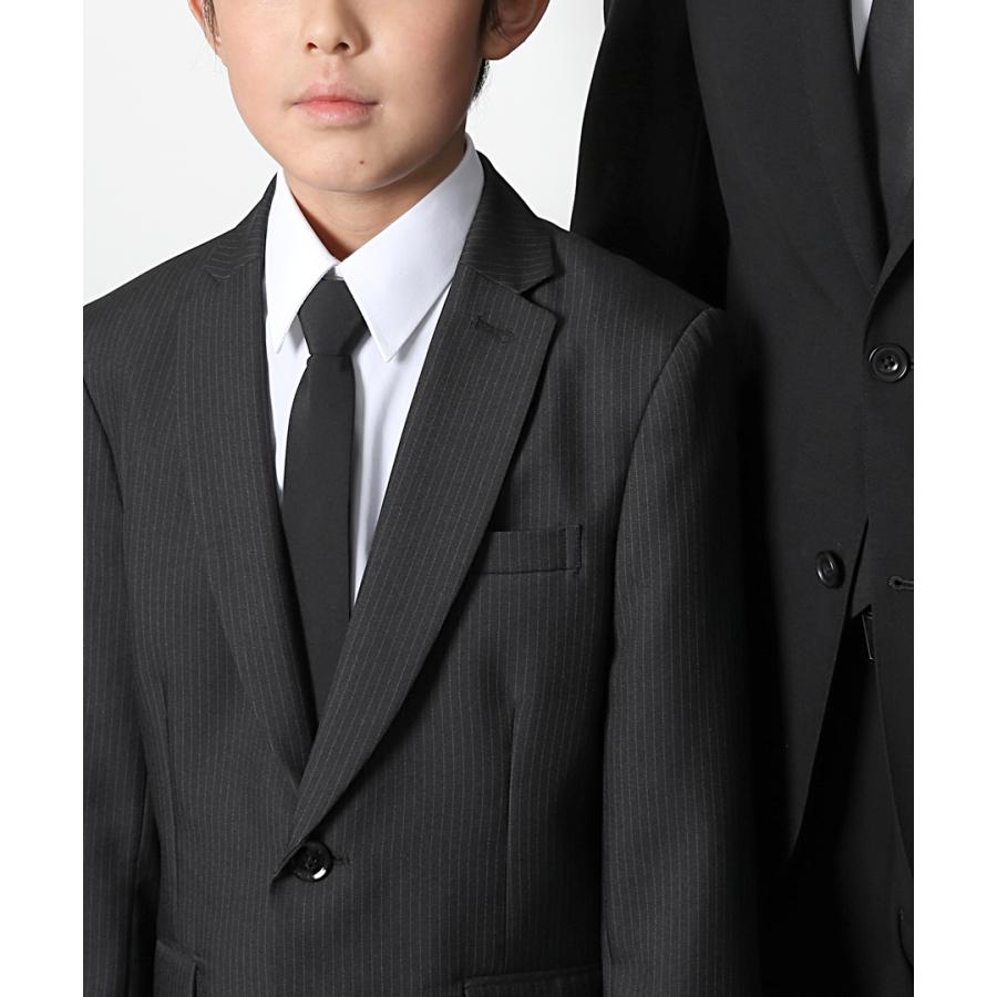 ワンタッチネクタイ 無地 ネクタイ ワンタッチ キッズ 子供 黒 子供服