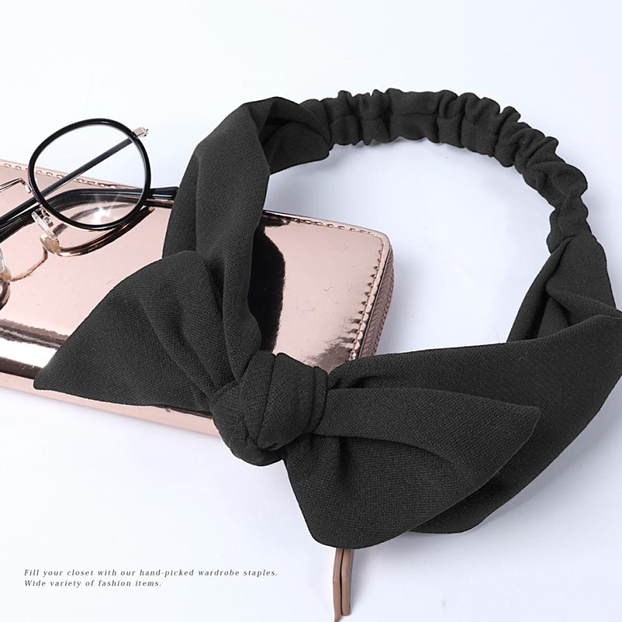 ヘアバンド ターバン ヘアターバン レディース シンプル リボン
