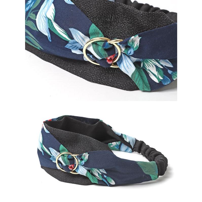 ヘアバンド レディース ターバン ボタニカル ダブルリング ヘアターバン カチューム ヘアアクセ バンダナ フェス 野外 キャンプ お揃い 衣装 ダンス M H A Style 通販 Yahoo ショッピング