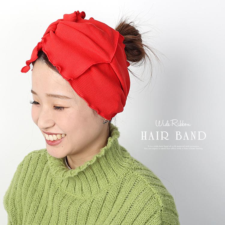 ヘアターバン ターバン ヘアバンド レディース 幅広 ヘアーバンド 