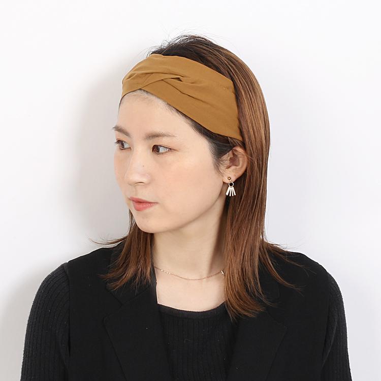 ヘアバンド ターバン ヘアターバン レディース 無地 クロスヘアバンド