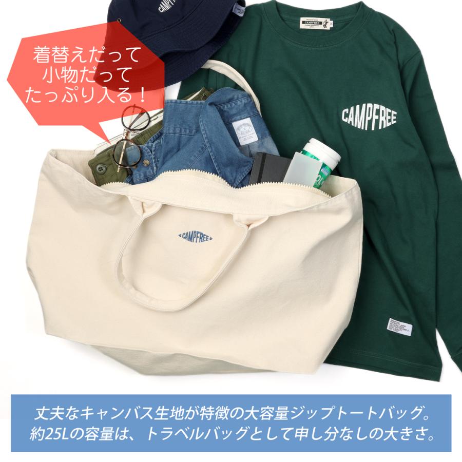 CAMPFREE トートバッグ 帆布 サブバッグ メンズ レディース ブランド