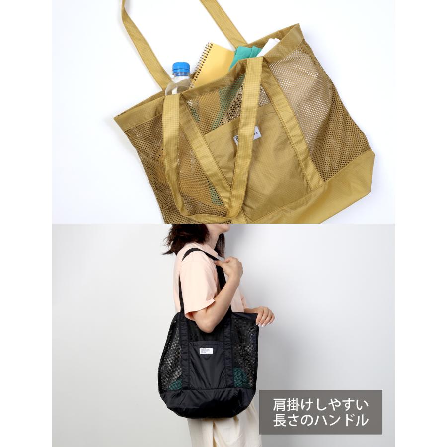 メッシュ トートバッグ ナイロン リップストップ ブランド CAMPFREE