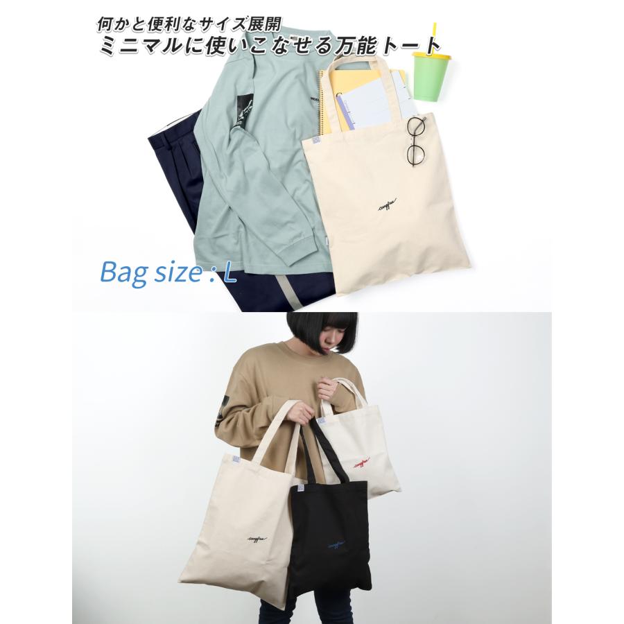 CAMPFREE トートバッグ 帆布 サブバッグ ミニトートバッグ マチなし
