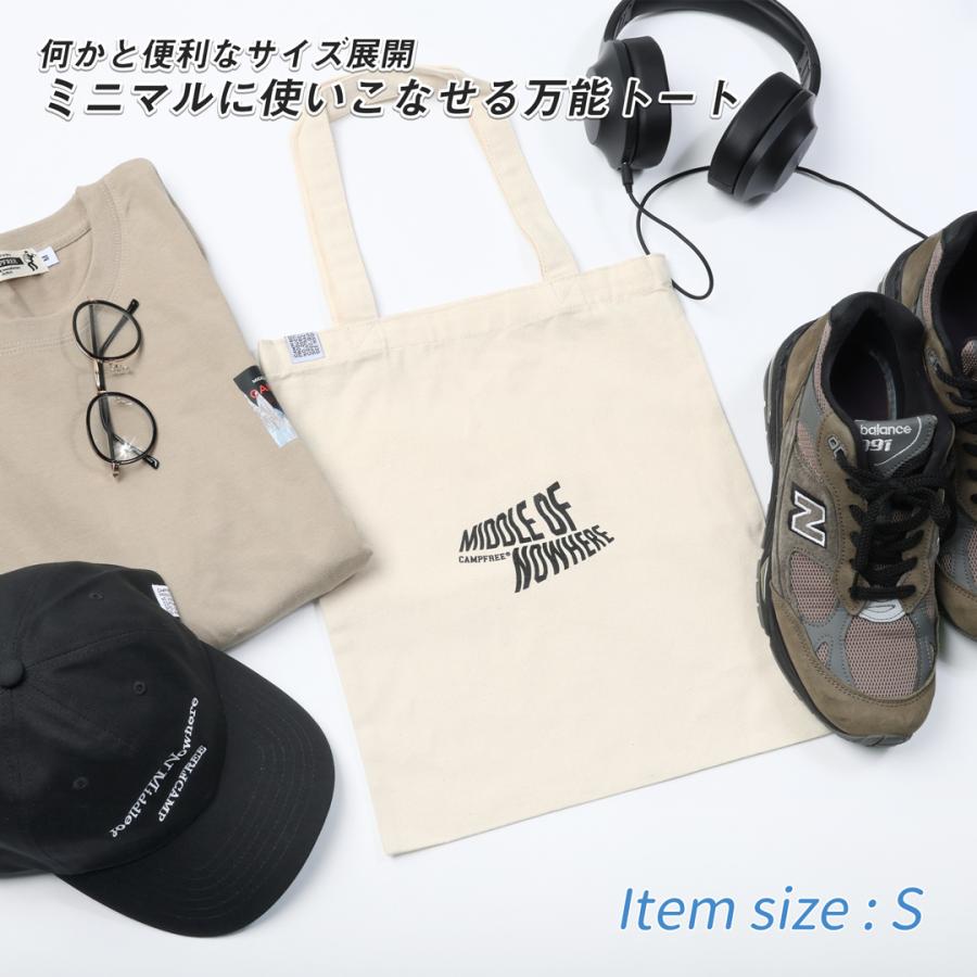 CAMPFREE ミニトートバッグ トートバッグ サブバッグ マチなし A4