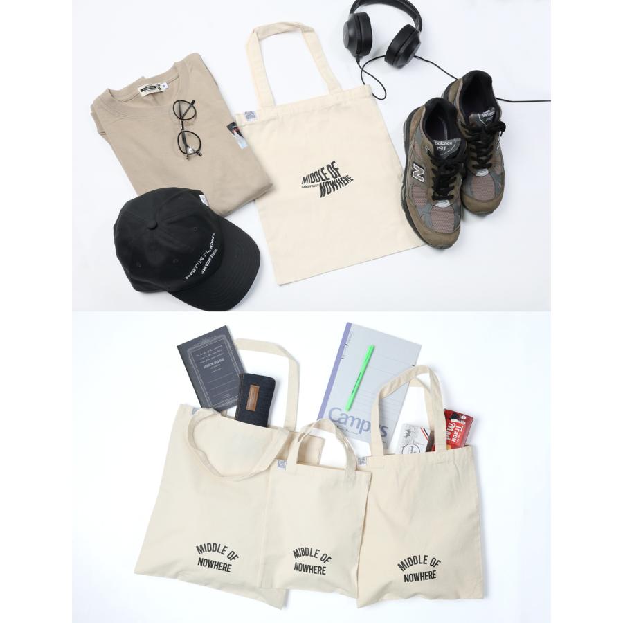 CAMPFREE サブバッグ ミニトートバッグ トートバッグ マチなし A4