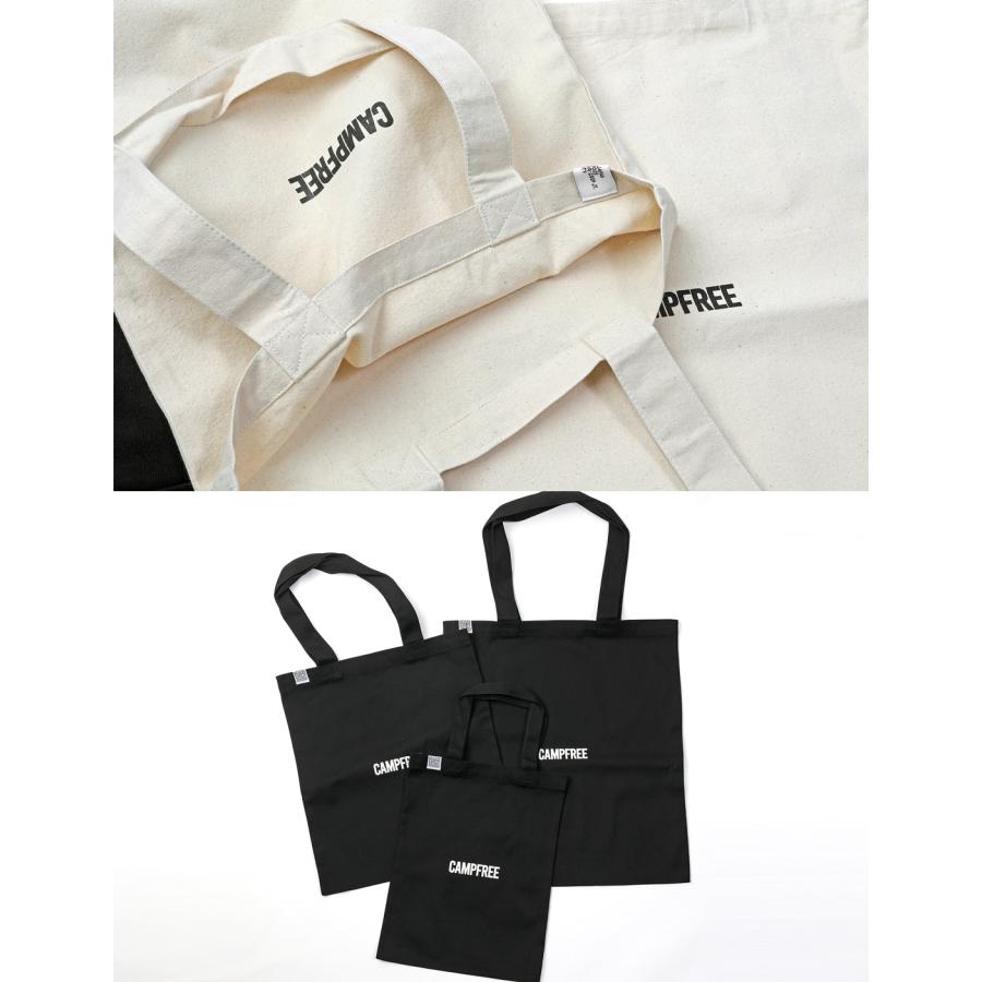 CAMPFREE トートバッグ 帆布 サブバッグ ミニトートバッグ マチなし