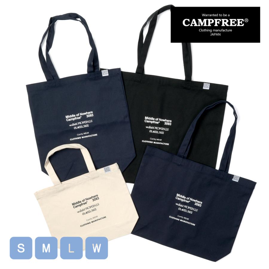 CAMPFREE トートバッグ 帆布 ミニトートバッグ サブバッグ ブランド A3