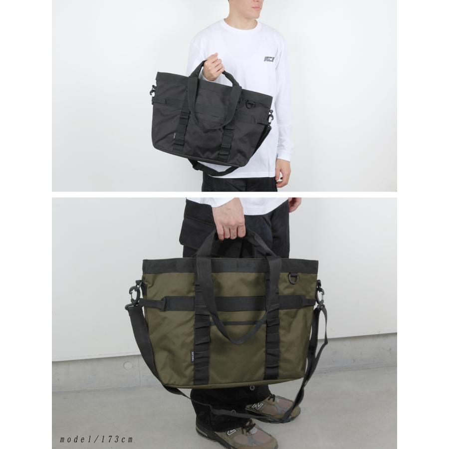 トートバッグ ミリタリー 大容量 メンズ レディース 約24L 3WAY 撥水