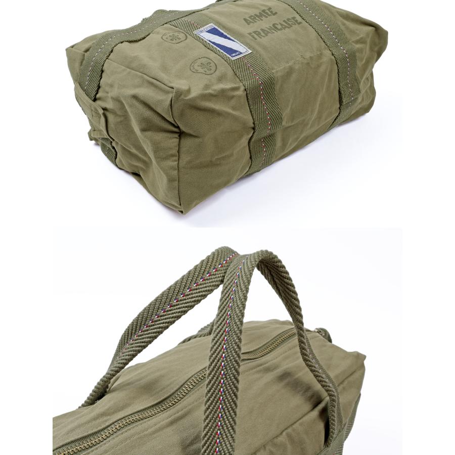 ミリタリーバッグ ボストンバッグ フランス軍タイプ パラシュート