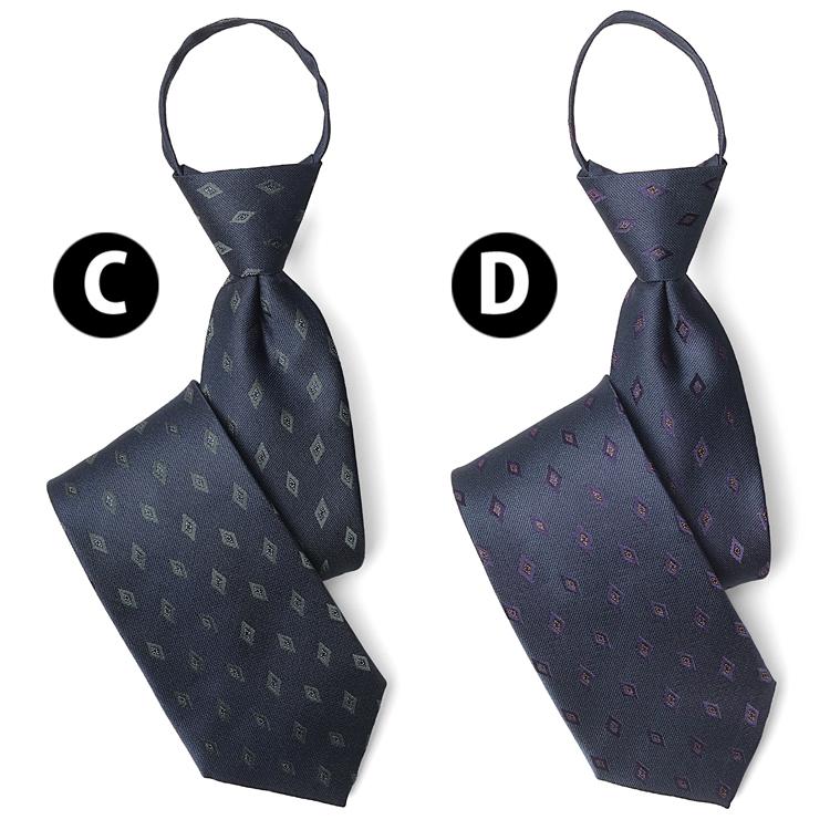 ワンタッチネクタイ ネクタイ ワンタッチ メンズ ディンプル付き