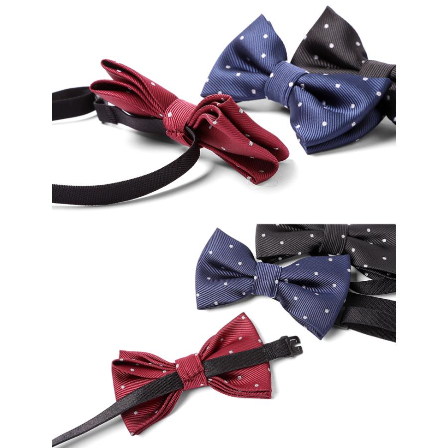 蝶ネクタイ キッズ ネクタイ 子供 ドット ボウタイ ジュニア 蝶タイ