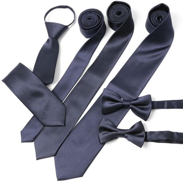 ネクタイ ワンタッチ 無地 蝶ネクタイ ワンタッチネクタイ 結婚式 ナロータイ ネイビー 蝶タイ フォーマル M H A Style 通販 Yahoo ショッピング