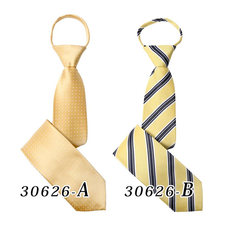 ワンタッチネクタイ ネクタイ ワンタッチ メンズ ゴールド イエロー