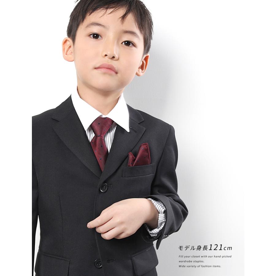 子供 ネクタイ チーフ セット ポケットチーフ キッズネクタイ キッズ