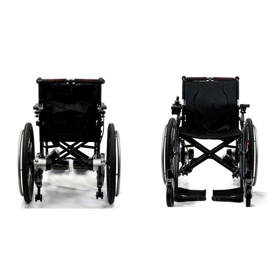 【新入荷】 ポルタス?ハイブリッド 走行20km 電動車椅子 高耐久ブラシレスモーター搭載 リチウムイオン電池 マグネシウム合金フレーム 車いす 車イス 電動車いす 折りたたみ 【HOV3615171405】(129160円)