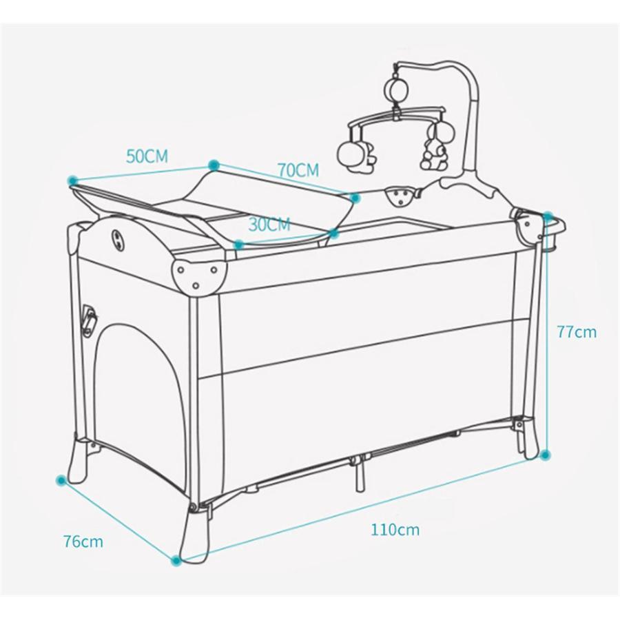 プレイヤード ベビーベッド 揺りかご 折りたたみ ベビーサークル 添い寝ベッド キャスター付き おむつ交換台付き 多機能 マットレス キャリーバッグ 固定ストラ プレイヤード ベビーベッド 揺りかご 折りたたみ ベビーサークル 添い寝ベッド キャスター付き おむつ交換台付き 多機能 マットレス キャリーバッグ 固定ストラ
