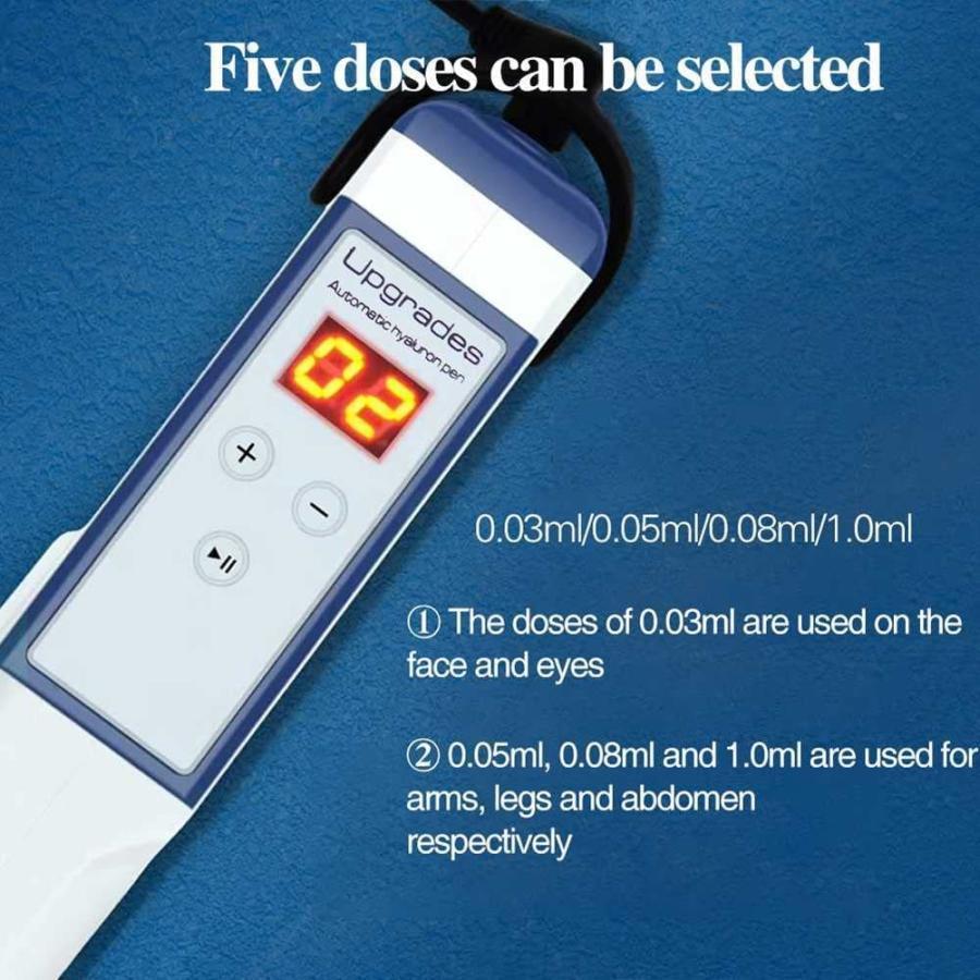 ヒアルロンペンヒアルロンペン、しわの除去と唇の肥厚のための注射、ヒアルロン酸シリンジアトマイザー、圧力マシン、保湿ホワイトニングの除去 ヒアルロンペンヒアルロンペン しわの除去と唇の肥厚のための注射 ヒアルロン酸シリンジアトマイザー 圧力マシン 保湿ホワイトニングの除去