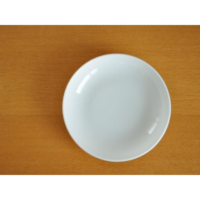 食器 おしゃれ 皿 パスタ皿 白磁軽量21.7cm皿 美濃焼 軽量 大皿