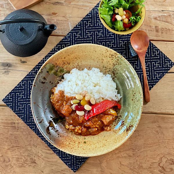 日本全国送料無料 優良配送商品 カレー皿 パスタ皿 おしゃれ 和食器 美濃焼 深皿 大皿 深さが嬉しいパスタ カレー皿23 0cm Aynaelda Com