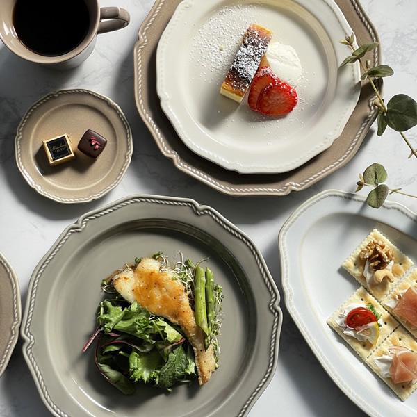 食器 おしゃれ 皿 取り皿 グレージュケーキプレート 中皿 食器 おしゃれ 皿 取り皿 グレージュケーキプレート 中皿