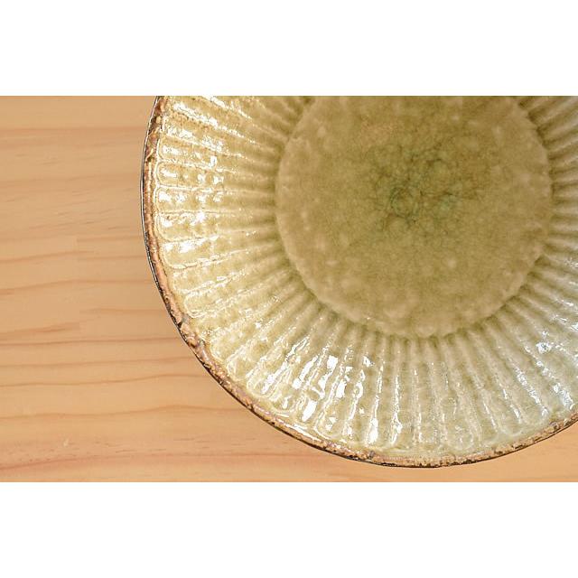 食器 和食器 おしゃれ 中鉢 窯変ビードロしのぎ5.5平鉢 煮物鉢 サラダ