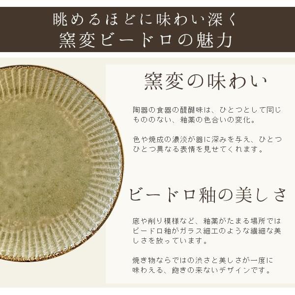 大皿 おしゃれ 和食器 美濃焼 プレート 丸皿 ディナー皿 盛皿 盛り皿 窯変ビードロしのぎ9 0大皿 Np 109 Tei おしゃれ食器の通販m Home Style 通販 Yahoo ショッピング