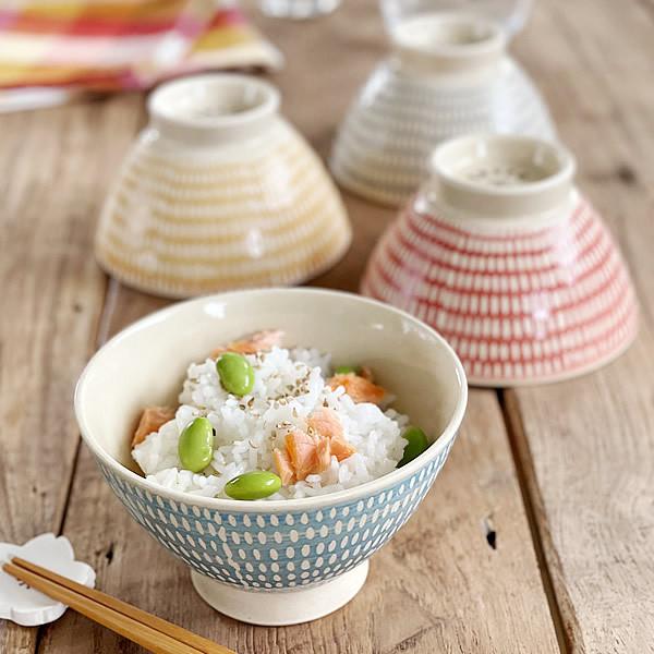 食器 和食器 おしゃれ 茶碗 波佐見焼のとちりくらわんか茶碗 モダン 