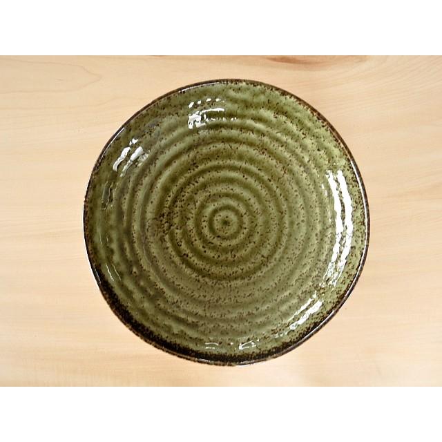 食器 和食器 おしゃれ 皿 カレー皿 深緑窯変6.8深皿 パスタ皿