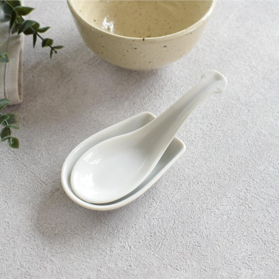 食器 おしゃれ レンゲ レンゲ＆受け皿セット 受け皿 スプーン