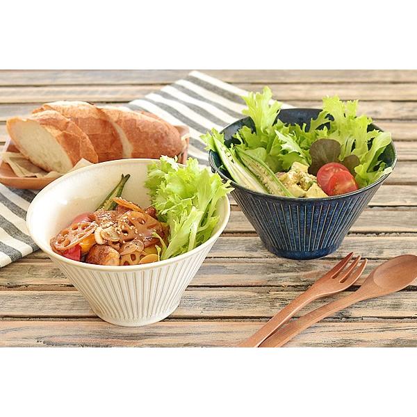 食器 和食器 おしゃれ 中鉢 撥水十草サラダ中鉢 煮物鉢 サラダボウル