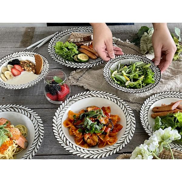 【黒壺美品】ウェッジウッド★ローズミード★サラダボウル　6個 食器 おしゃれ サラダボウル ブロウオートミール 中鉢 煮物鉢 美濃焼