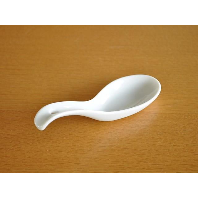 食器 おしゃれ レンゲ 穴付きタイプ ラーメン屋さんスプーン スプーン