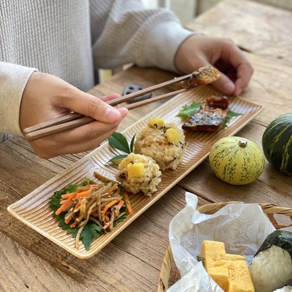 食器 和食器 おしゃれ 皿 さんま皿 5色の櫛目サンマ皿 角皿 モダン